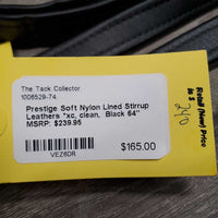 Soft Nylon Lined Stirrup Leathers *xc, clean
