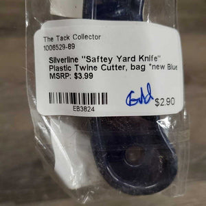 "Saftey Yard Knife" Plastic Twine Cutter, bag *new