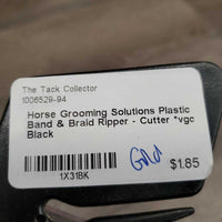 Plastic Band & Braid Ripper - Cutter *vgc
