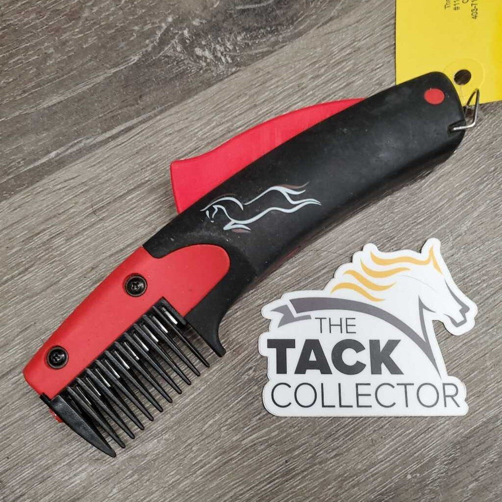 Plastic Mane Thinning Comb & Blade *vgc/xc, clean, dusty