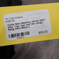 Med/Hvy Winter Neck Only *vgc, wpf, mnr dirt, snags, lining tears
