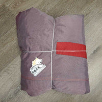 "Bustino" 40g Rain/Winter Blanket, detach neck, 2 legs *gc, older, clean, wpf, repairs, v.faded, mnr hair, snags, pills
