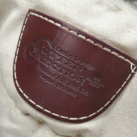 Comfort in Design Thick 100% Merino Wool Fleece Canvas Top Western Saddle Pad *vgc, mnr dirt, stained, hair