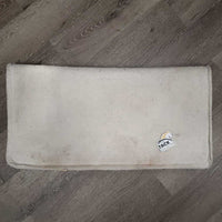 Thick Felt Western Saddle Pad *gc, dirt. stained, dingy, hair, snags
