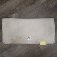 Thick Felt Western Saddle Pad *gc, dirt. stained, dingy, hair, snags
