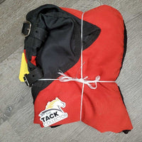 Stable Sheet, 0 legs/0 tail *gc, mnr hair, threads, snags, stains, clumpy fleece
