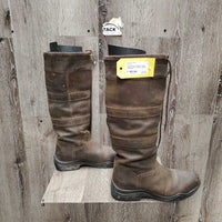 Tall Country Boots *gc/vgc, dirty, scrapes, residue
