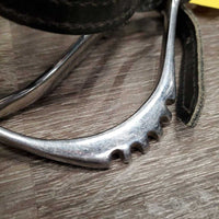 Motivator - Bumper Spurs, Thick Leather Straps *vgc, clean Straps: stiff, mnr dirt & edge scrapes
