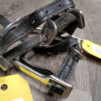 Motivator - Bumper Spurs, Thick Leather Straps *vgc, clean Straps: stiff, mnr dirt & edge scrapes
