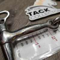 Jointed Kimberwicke Bit, 2 hooks *No Chain, gc, clean, residue, film, stains, scratches
