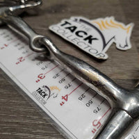 Jointed Kimberwicke Bit, 2 hooks *No Chain, gc, clean, residue, film, stains, scratches
