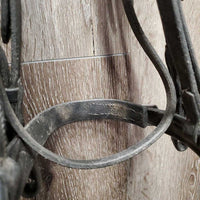 Rsd/Padded Bridle, Buckles, Rsd Plain Reins *gc, No Flash, film, clean & dirty, film, scraped edges, dry

