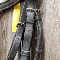 Rsd/Padded Bridle, Buckles, Rsd Plain Reins *gc, No Flash, film, clean & dirty, film, scraped edges, dry
