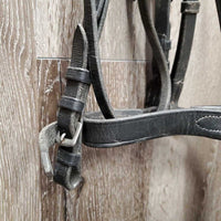 Rsd/Padded Bridle, Buckles, Rsd Plain Reins *gc, No Flash, film, clean & dirty, film, scraped edges, dry
