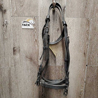 Rsd/Padded Bridle, Buckles, Rsd Plain Reins *gc, No Flash, film, clean & dirty, film, scraped edges, dry
