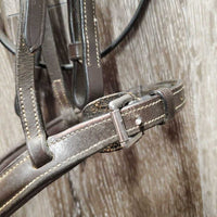 Rsd/Padded Bridle *gc/vgc, dirt, NO Flash, v.tight keeper, stiff, dry, mnr scraped edges
