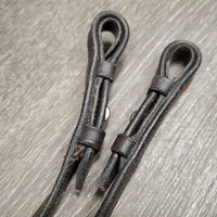 Double Bridle Bradoon Hanger *gc, clean, rubs, tight keeper, STIFF

