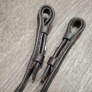 Double Bridle Bradoon Hanger *gc, clean, rubs, tight keeper, STIFF