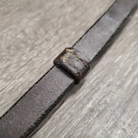 Double Bridle Bradoon Hanger *gc, clean, rubs, tight keeper, STIFF
