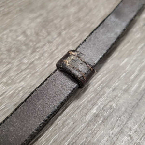 Double Bridle Bradoon Hanger *gc, clean, rubs, tight keeper, STIFF