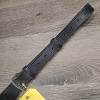 Leather & Rope Chambon, Hvy - Wide Padded Crown Piece *vgc, v.dusty & dirty
