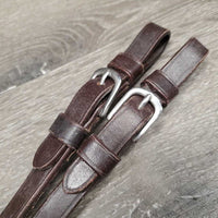 German Martingale, Rubber - Leather Reins *xc/vgc mnr scraped edges, dirt & residue/film
