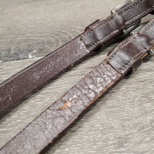German Martingale, Rubber - Leather Reins *xc/vgc mnr scraped edges, dirt & residue/film