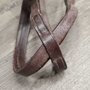 German Martingale, Rubber - Leather Reins *xc/vgc mnr scraped edges, dirt & residue/film