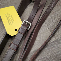 German Martingale, Rubber - Leather Reins *xc/vgc mnr scraped edges, dirt & residue/film

