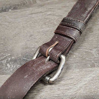 German Martingale, Rubber - Leather Reins *xc/vgc mnr scraped edges, dirt & residue/film