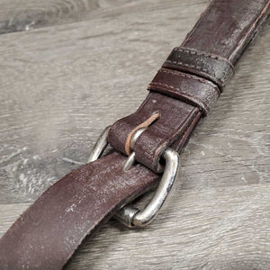 German Martingale, Rubber - Leather Reins *xc/vgc mnr scraped edges, dirt & residue/film