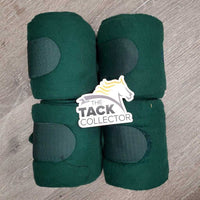 4 Fleece Polo Wraps, bag *new, mnr shavings/hay, dirty bag, older?
