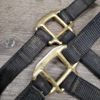 v.Thick & Hvy Nylon Halter, adj, snap *gc, dirty, faded, scratches

