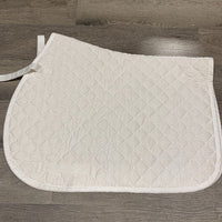 Quilt Jumper Saddle Pad *gc, pills, mnr hair, stains, dingy
