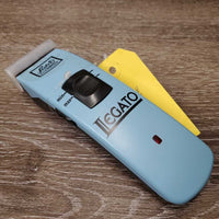 Cordless Clippers, Box, Blades, Cord, Oil, 3 Guards, screwdriver *gc, dirty, hairy *WORK, CHARGES, SOUND Great, Missing 1 Guard
