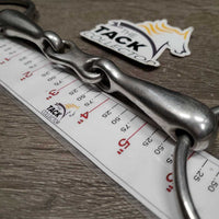 Med Hvy French Link Loose Ring Bit *gc, clean, scratches, scuffs
