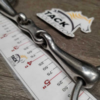 Med Hvy French Link Loose Ring Bit *gc, clean, scratches, scuffs
