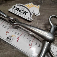 LS Hvy Med Jointed Pelham Bit, chain *vgc, clean, mnr residue/dirt
