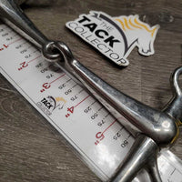 LS Hvy Med Jointed Pelham Bit, chain *vgc, clean, mnr residue/dirt
