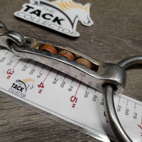 Magenis Copper Roller Loose Ring Snaffle Bit *gc, clean & dirty, residue, scuffs, stains
