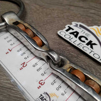 Magenis Copper Roller Loose Ring Snaffle Bit *gc, clean & dirty, residue, scuffs, stains
