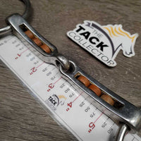 Magenis Copper Roller Loose Ring Snaffle Bit *gc, clean & dirty, residue, scuffs, stains
