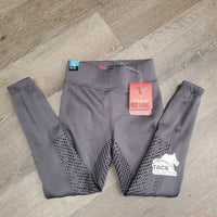 JUNIORS Winter Full Seat Sticky Breeches, Pull On, tag *new
