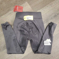 JUNIORS Winter Full Seat Sticky Breeches, Pull On, tag *new

