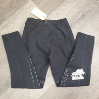 JUNIORS Winter Riding Tight Breeches, Pull On *gc/fair, seam rubs & frays, mnr hair, sm knee holes, pills, rubs
