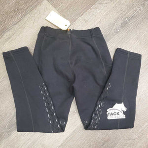 JUNIORS Winter Riding Tight Breeches, Pull On *gc/fair, seam rubs & frays, mnr hair, sm knee holes, pills, rubs