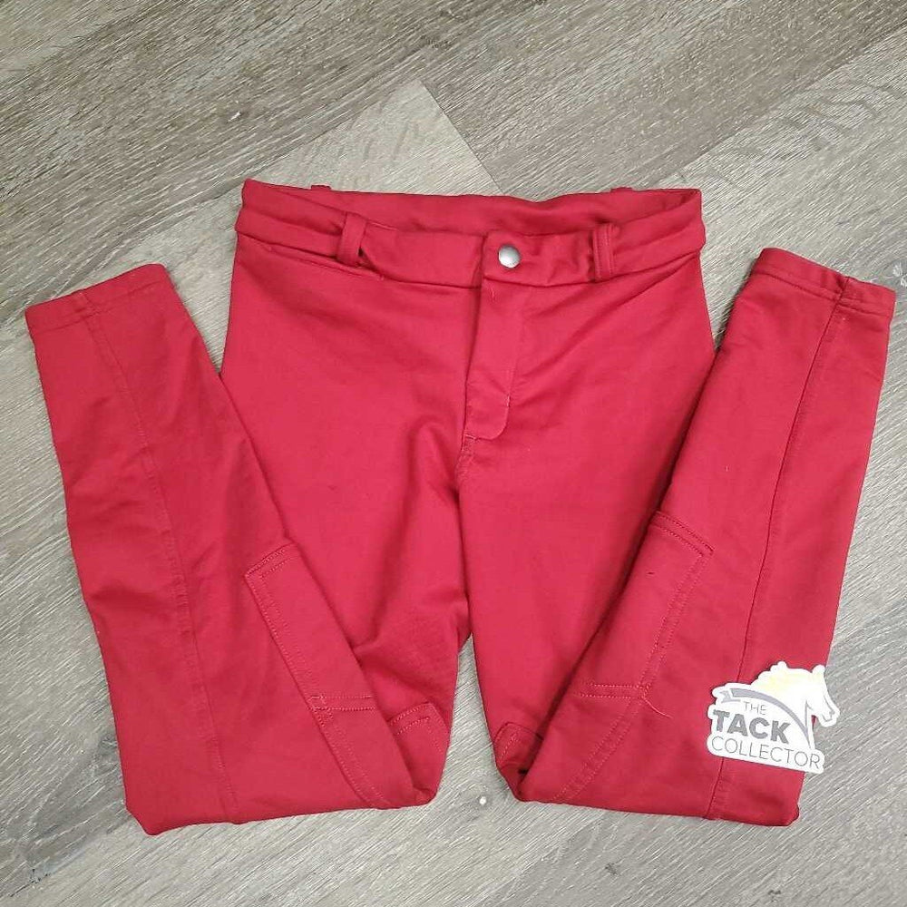 JUNIORS Winter EuroSeat Breeches *gc, mnr hair, pills & loose threads