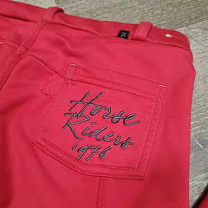 JUNIORS Winter EuroSeat Breeches *gc, mnr hair, pills & loose threads