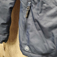 Light Winter Jacket, Fleece Lining, zipper *vgc/xc, clean, mnr hair
