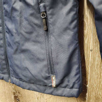 Light Winter Jacket, Fleece Lining, zipper *vgc/xc, clean, mnr hair
